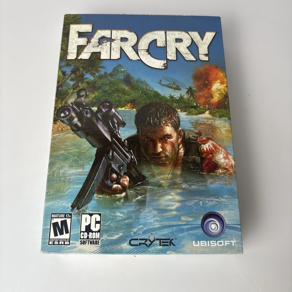 Far Cry 1 PC CD-ROM Video Game 5CD Ubisoft Mature
